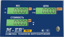Пленочная панель передняя 223 АС LCD в Пскове