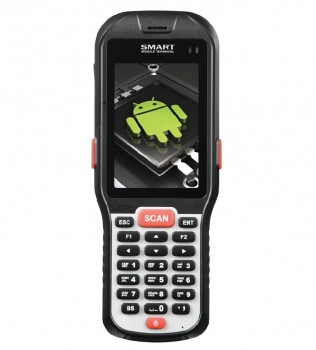 Мобильный терминал АТОЛ SMART.DROID (Android 4.4, 1D Laser, 3.5”, 1Гбх4Гб) Wi-Fi b/g/n,Bluetooth,БП) в Пскове