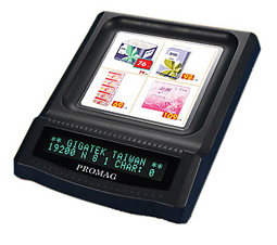 Настольный вакуум-флуоресцентный (VFD) Дисплей покупателя с монетницей DSP802U в Пскове